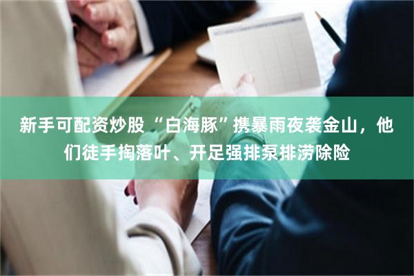 新手可配资炒股 “白海豚”携暴雨夜袭金山，他们徒手掏落叶、开足强排泵排涝除险