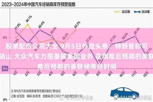 股票配资公司大全 9月5日外盘头条：特朗普称可能很快打击镐山 大众汽车力图重振美国业务 花旗推后预期的美联储降息时间